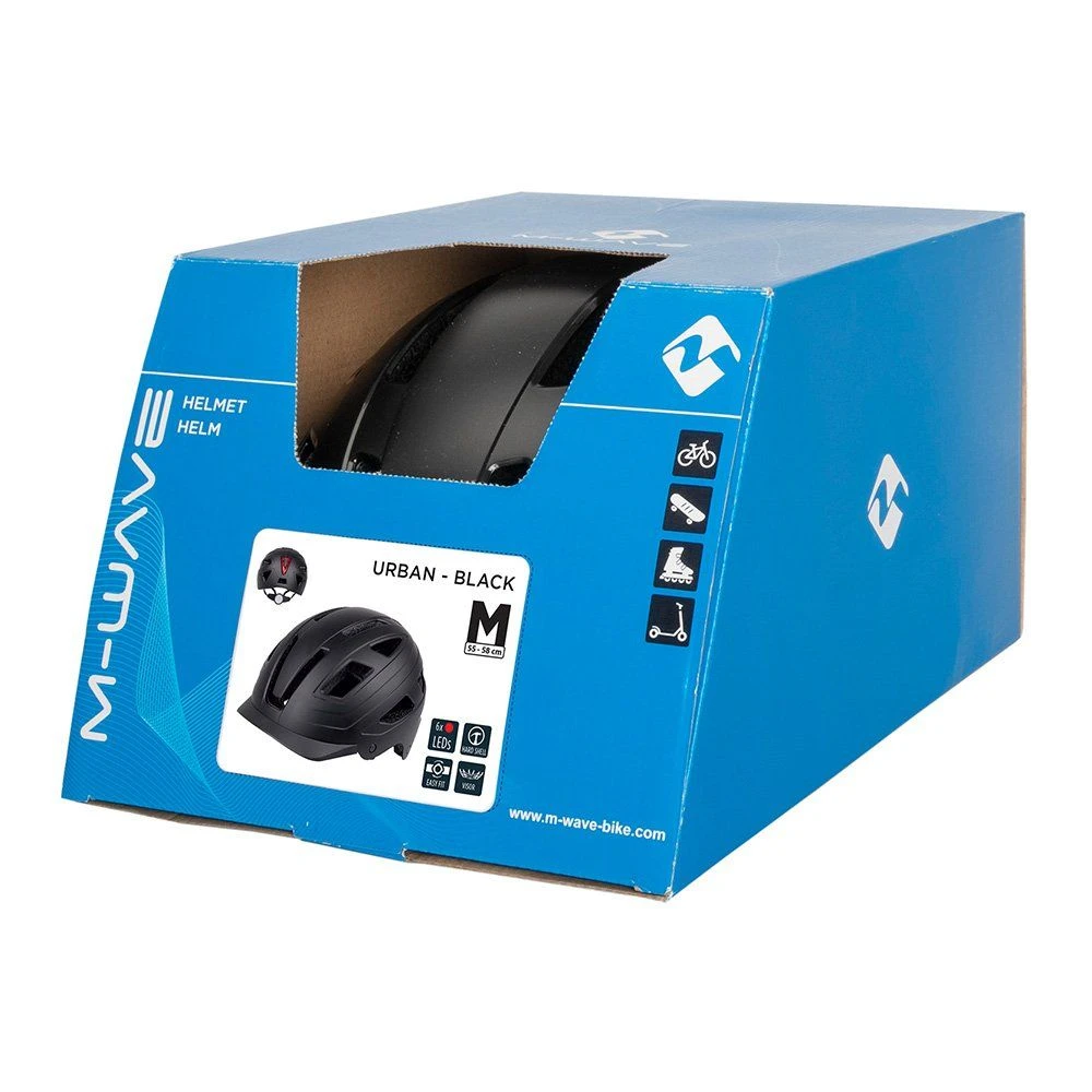 Шлем M-Wave Urban M черный - фото 8