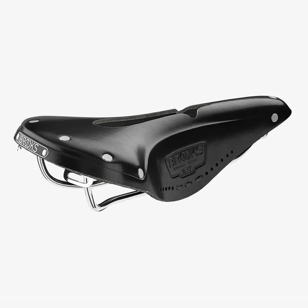 Седло Brooks B17 NARROW CARVED Black - фото 2