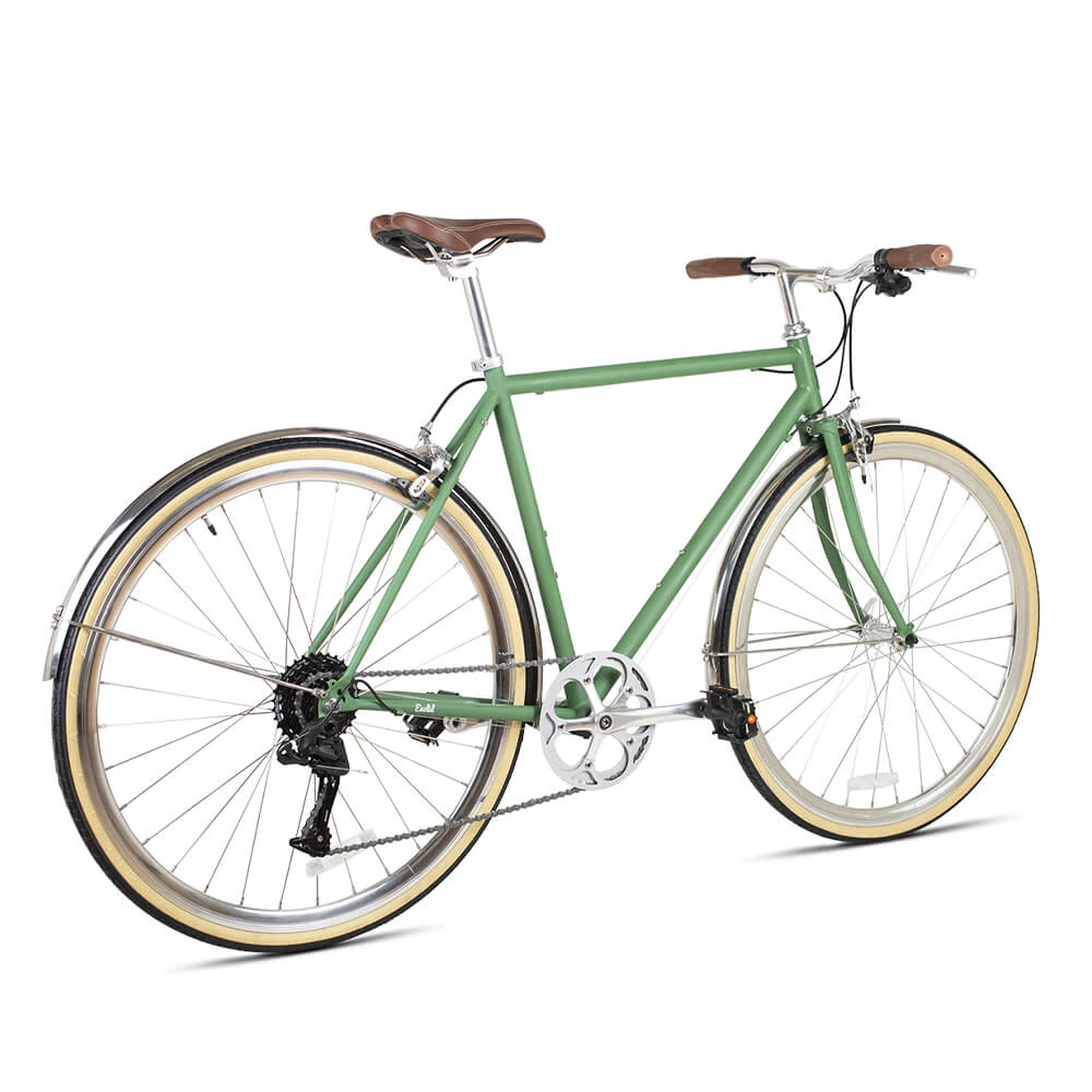 Велосипед 6KU Odyssey 8spd City Bike 58 Silverlake Green - фото 13