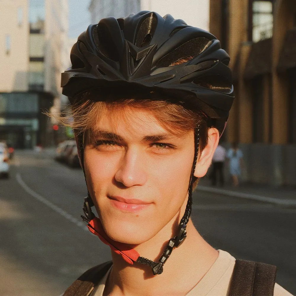 Велосипедный шлем Los Raketos VERTIGO Black-Rose L-XL - фото 2