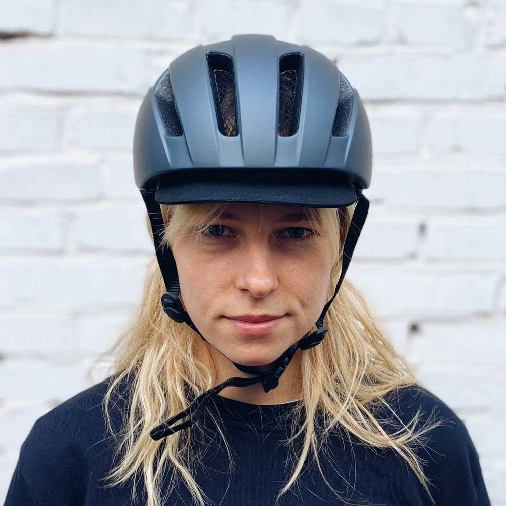 Велосипедный шлем Los Raketos DECO Matt Coal - фото 3