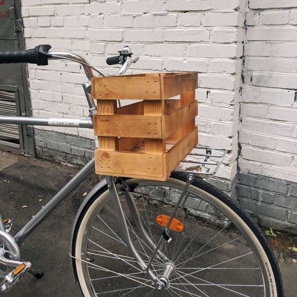 Велосипедный ящик Вася медовый - фото 5