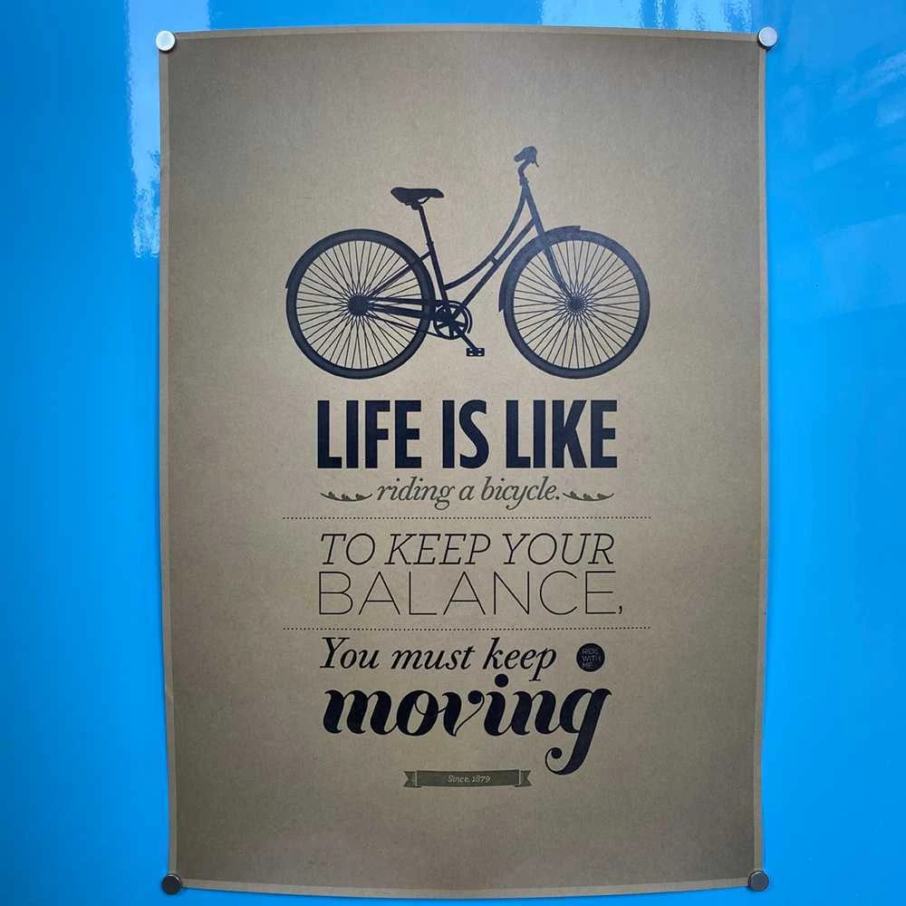 Винтажные постеры с велосипедом (разные дизайны) - фото 19