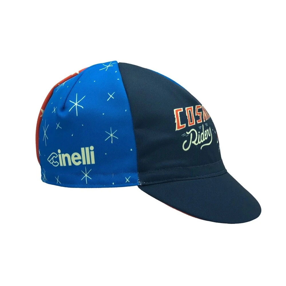 Велокепка Cinelli Cosmic Riders Sergio Mora синяя - фото 5