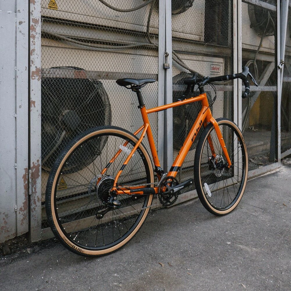 Велосипед Fuji 2024 GRAVEL JARI 2.3 A6-SL оранжевый (размер 55.5) - фото 12