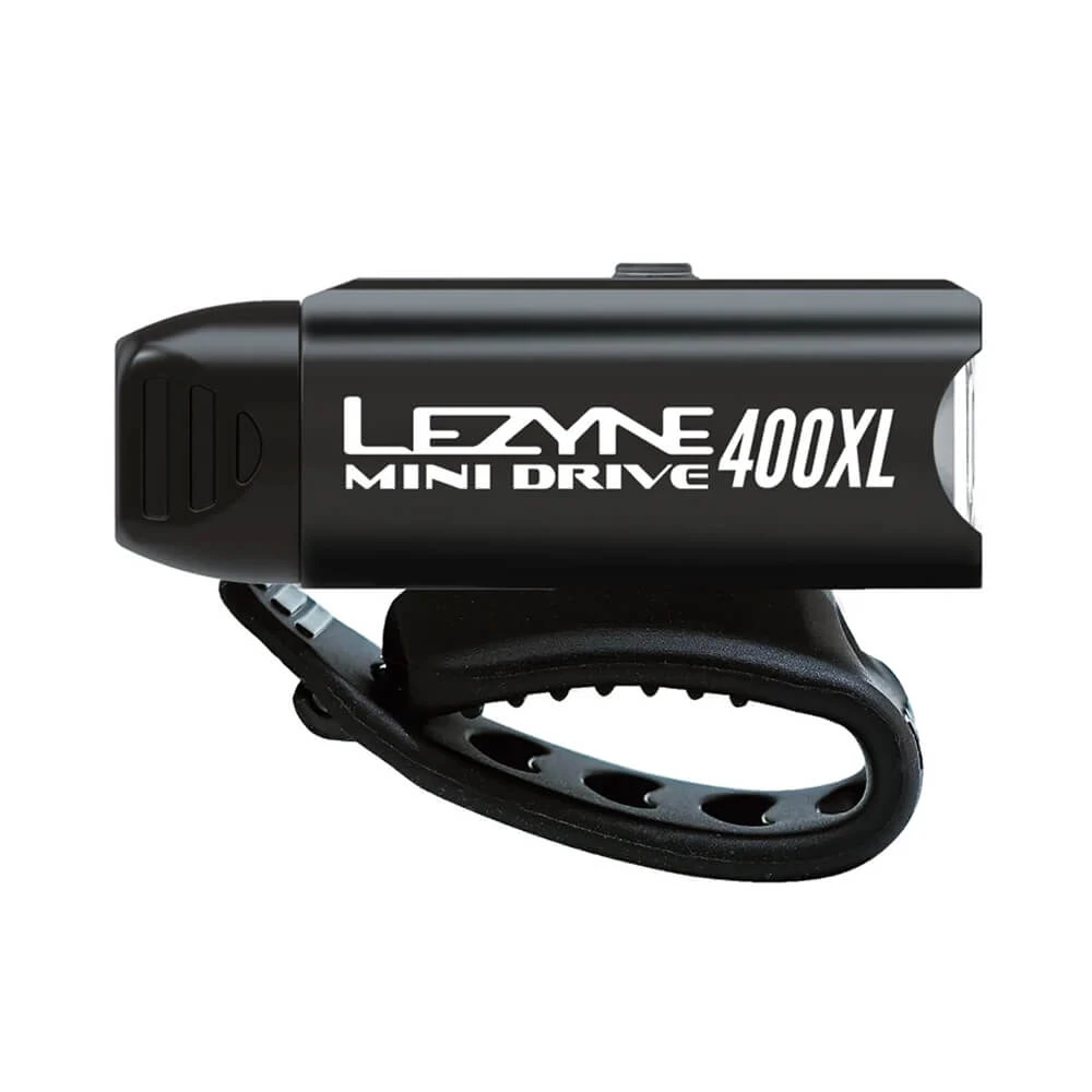 Фонарь передний Lezyne Mini Drive 400XL Black - фото 3