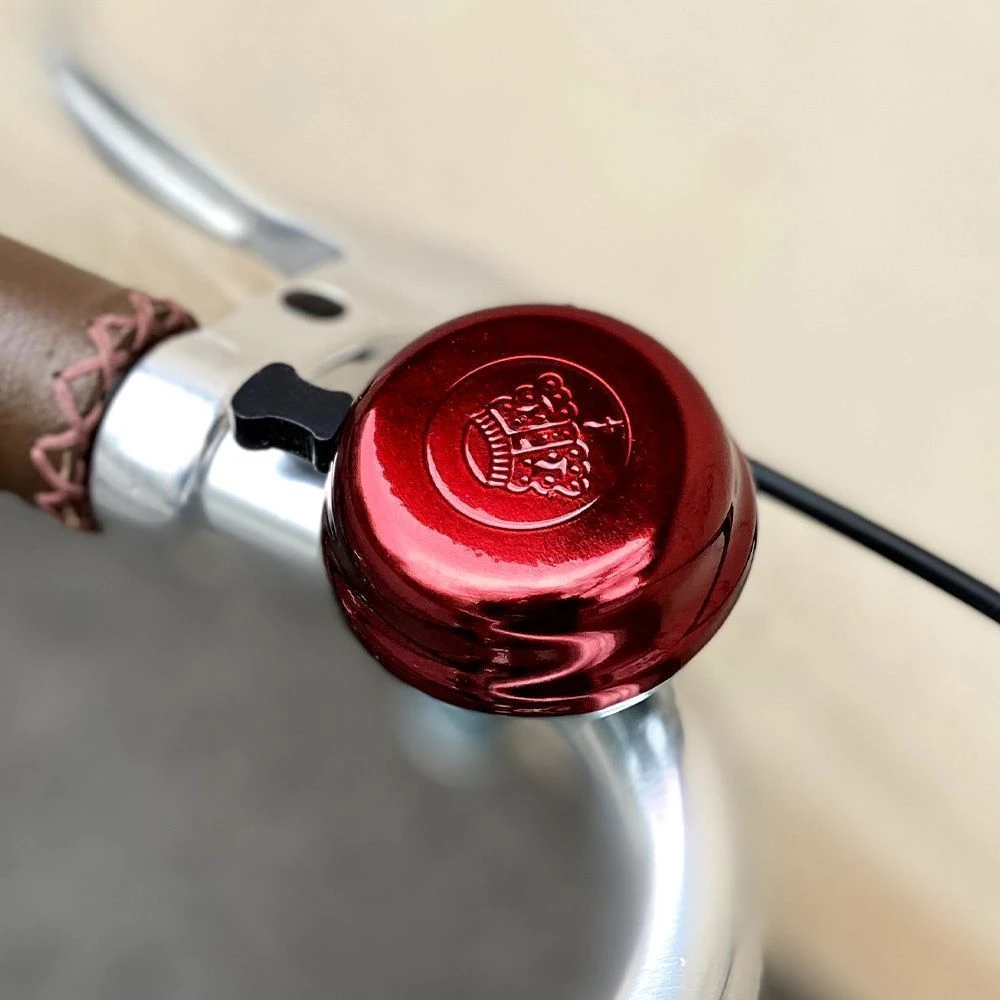 Звонок it's my!bike красный хром - фото 3