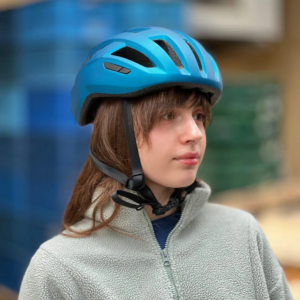 Велошлем MET Allroad Metallic Blue L - фото 1