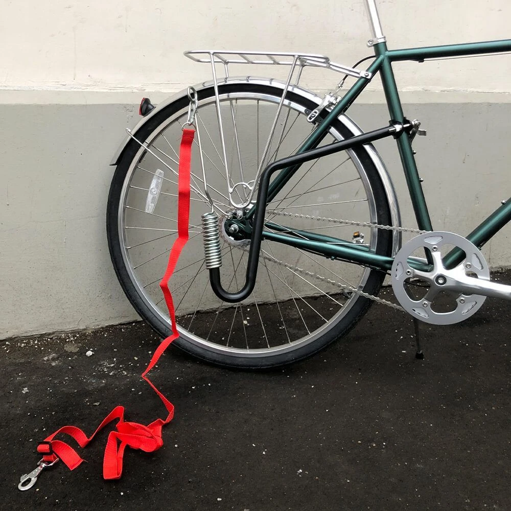 Велосипедный спрингер - держатель собаки, крепление поводка к велосипеду - фото 8