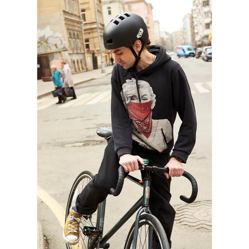 Велошлем Oxford Urban 2.0 Matt Black L - фото 4