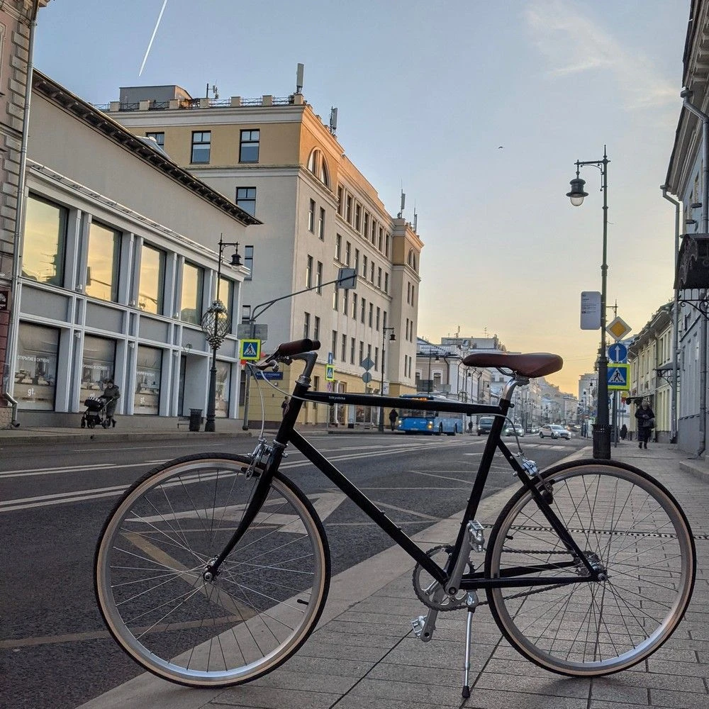 Велосипед Tokyobike Mono Black M - фото 10