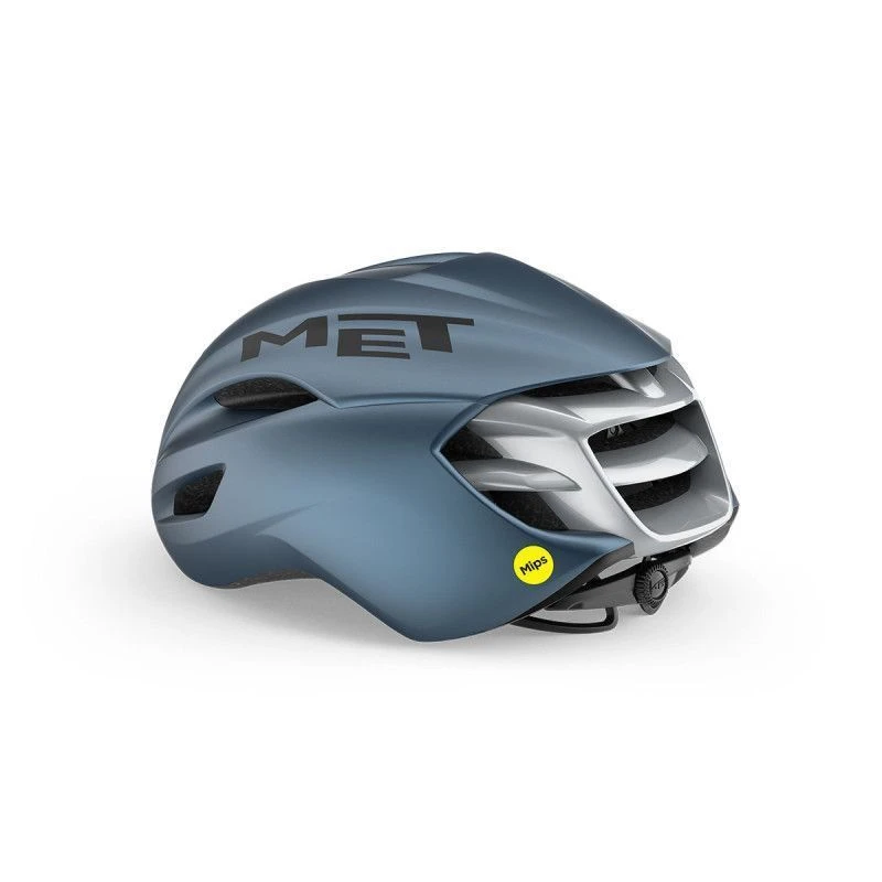Велошлем MET Manta MIPS Navy Silver L - фото 7