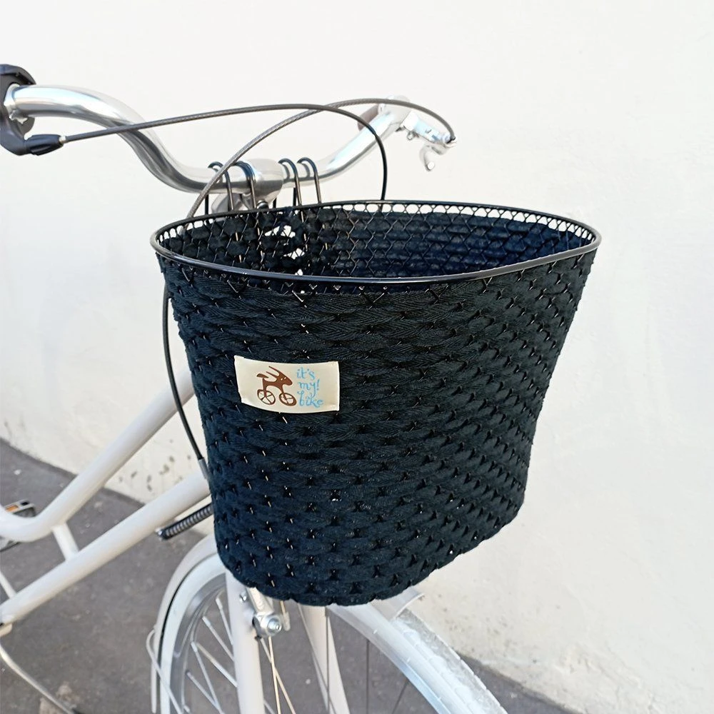 Корзина хорошая, большая, черная и мягкая - фото 1