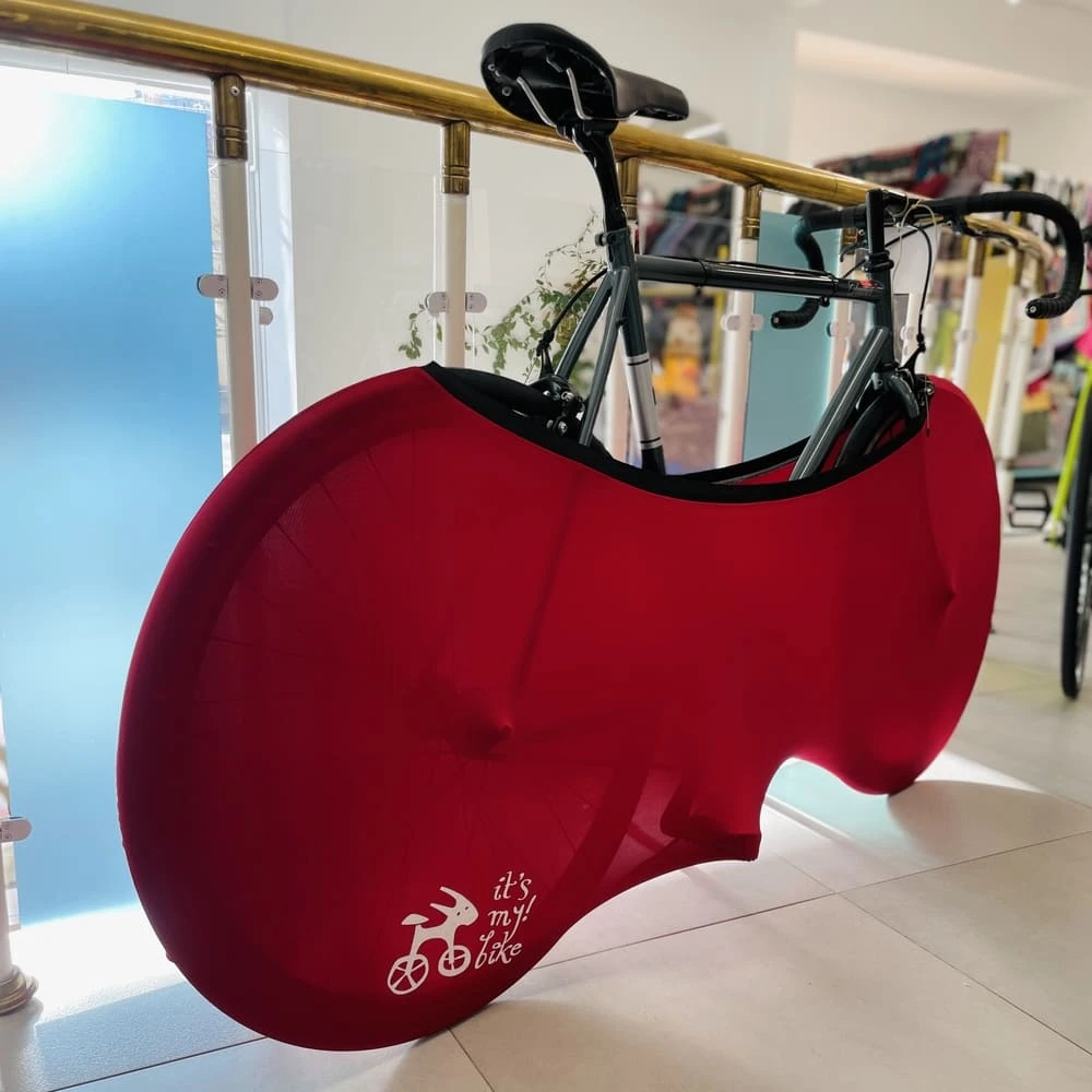 Велоносок (велочехол) it's my!bike малиновый - фото 2