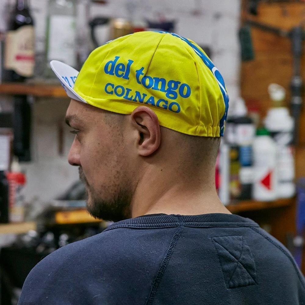 Пятипанельная велосипедная кепка Colnago del Tongo - фото 1