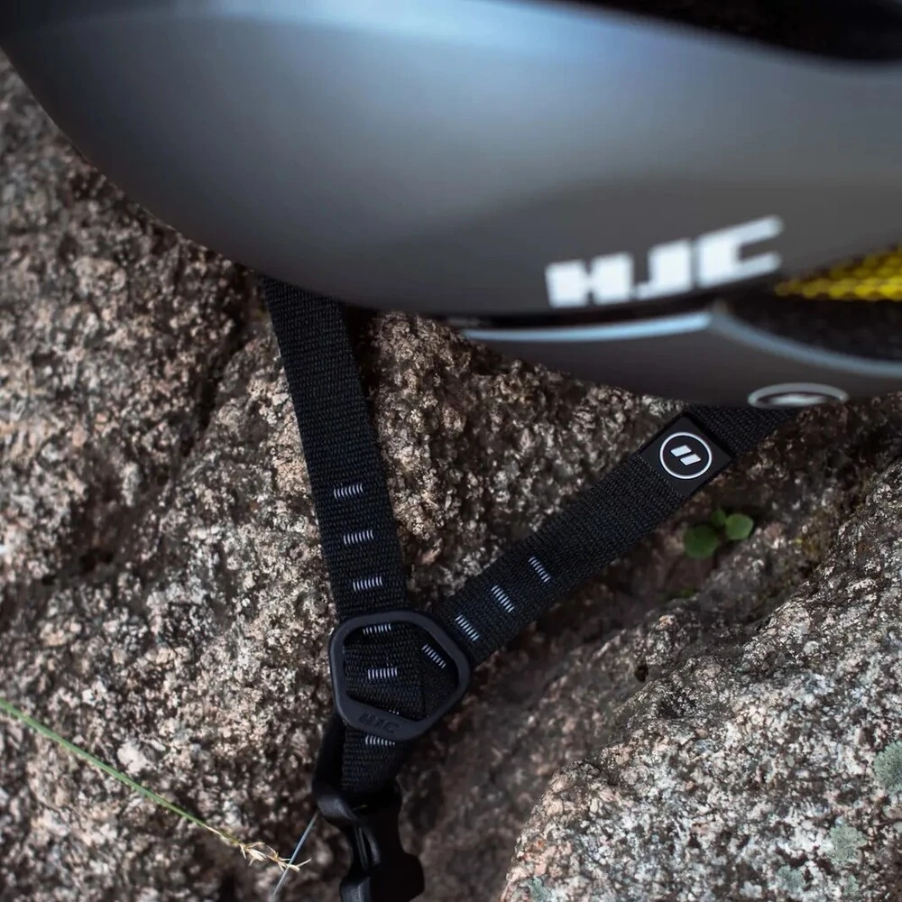 Велосипедный шлем HJC Ibex 3 Mt Grey Yellow (L) - фото 5