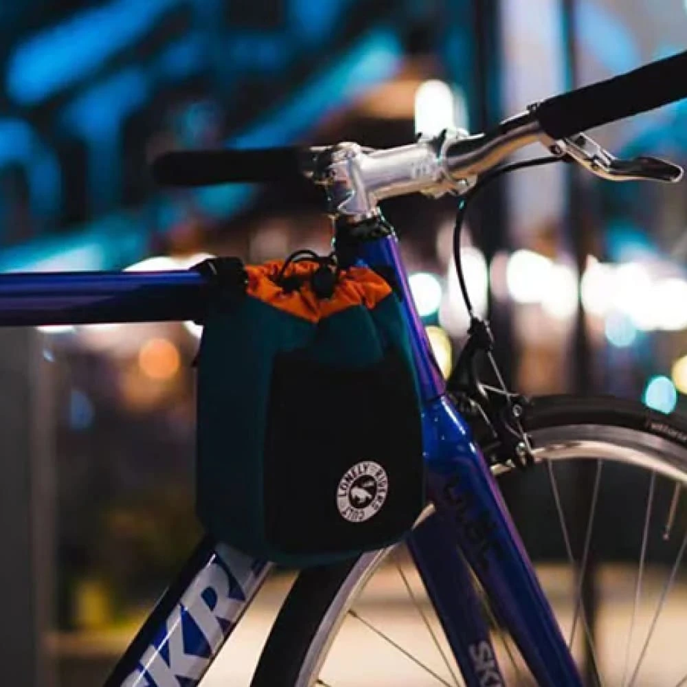 Велосипедная сумка на руль ULAC C-Hold + (2.2L) cиняя - фото 3