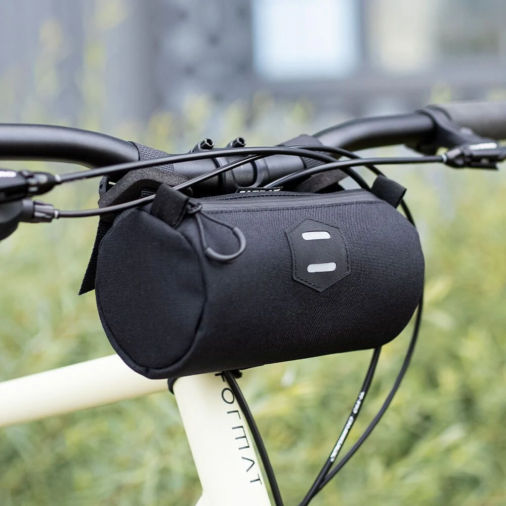 Велосумка на руль FATRAT Block mini черная - фото 1
