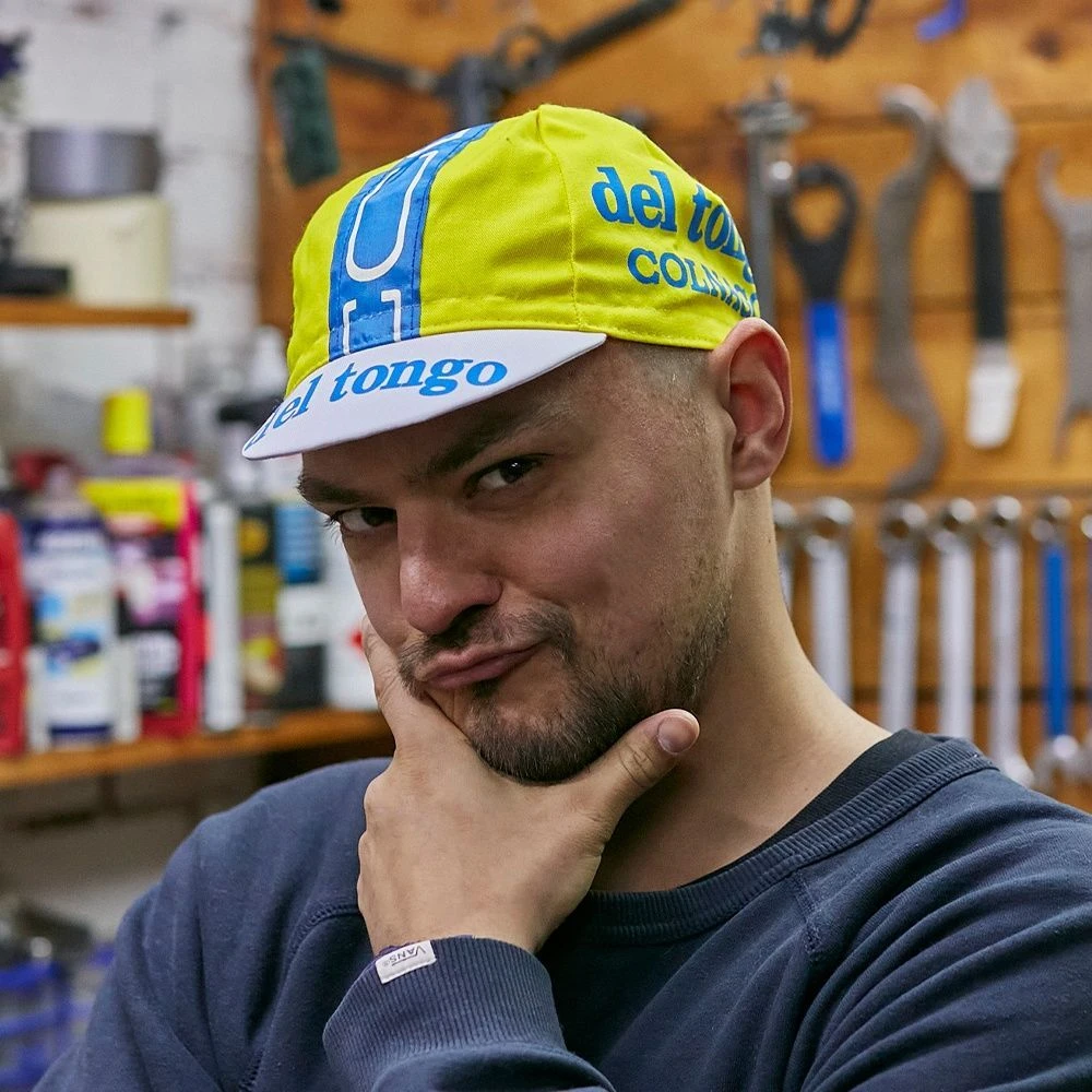 Пятипанельная велосипедная кепка Colnago del Tongo - фото 2