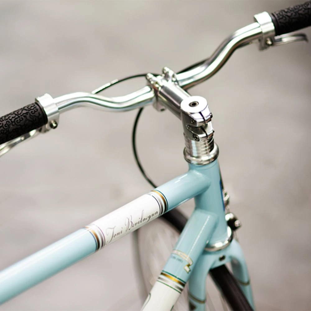 Велосипед сити Wilier Bevilacqua Flat Bar Blue L - фото 6