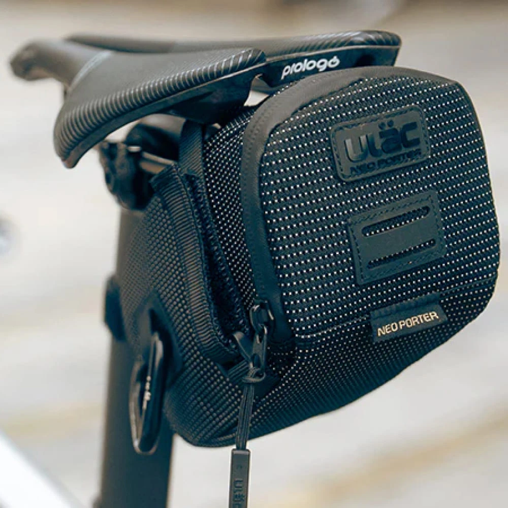 Велосипедная сумка под седло ULAC Radtail Max (1.3L) черная - фото 6