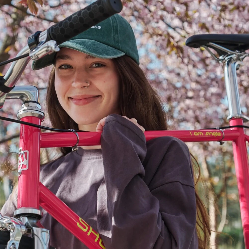 Велосипед Shulz I Am Single L Розовый неон - фото 5