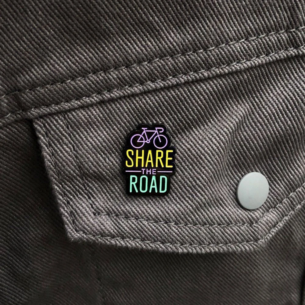 Значок it's my!bike Share The Road - фото 1