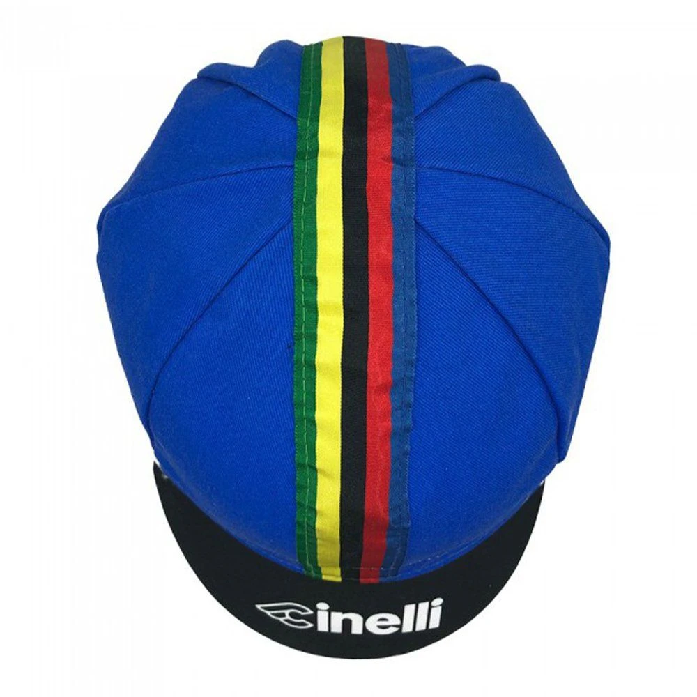 Велокепка Cinelli Bassano 85 / Синий-белый - фото 6