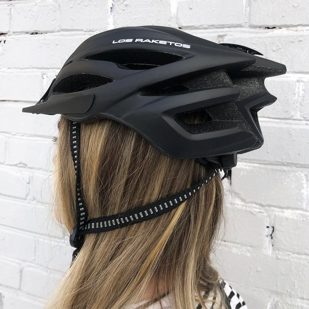 Велосипедный шлем Los Raketos VERTIGO Black S-M - фото 5