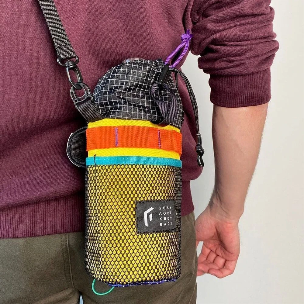 Держатель бутылки Gosha Orekhov желтый (кормушка, фидбег) - фото 2