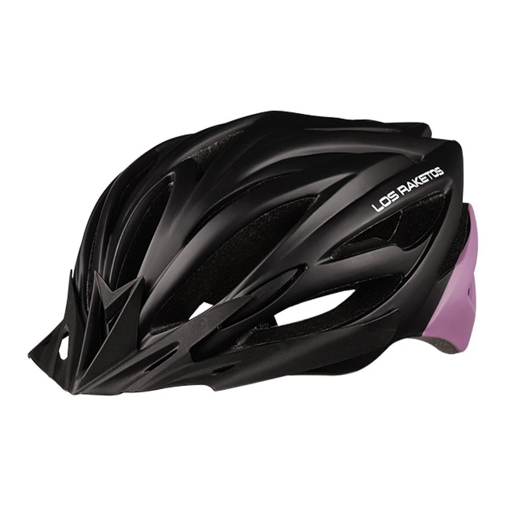 Велосипедный шлем Los Raketos VERTIGO Black-Rose L-XL - фото 4