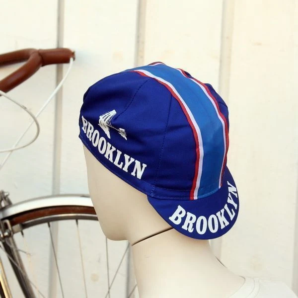 Пятипанельная велосипедная кепка BROOKLYN синяя - фото 10