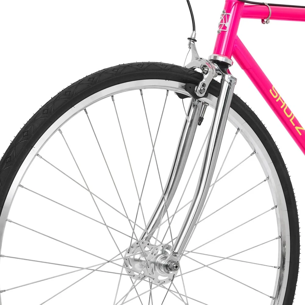 Велосипед Shulz I Am Single L Розовый неон - фото 6