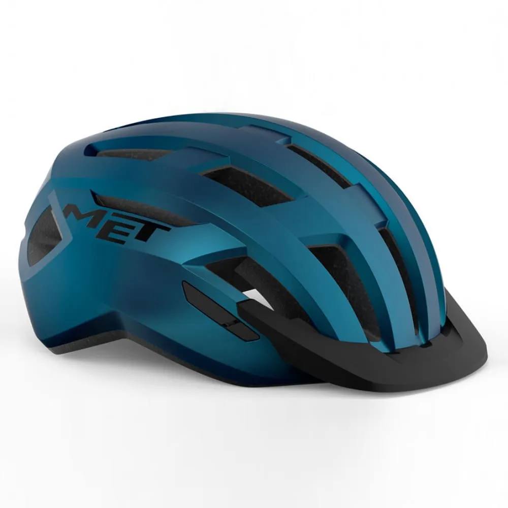 Велошлем MET Allroad Metallic Blue L - фото 3