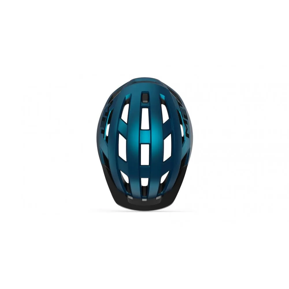 Велошлем MET Allroad Metallic Blue L - фото 5