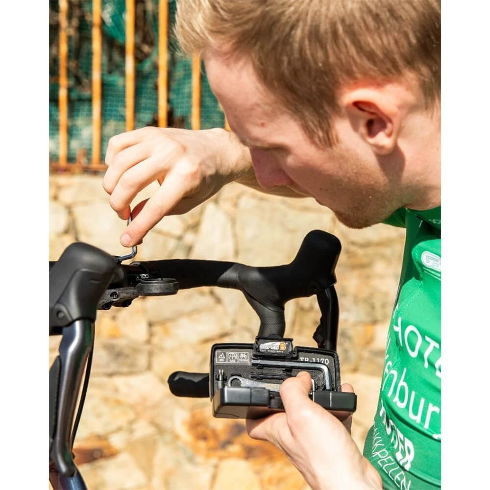 Компактный велосипедный набор инструментов Super B 24 шт - фото 4