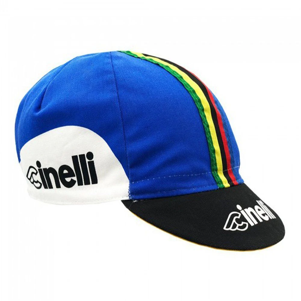 Велокепка Cinelli Bassano 85 / Синий-белый - фото 1