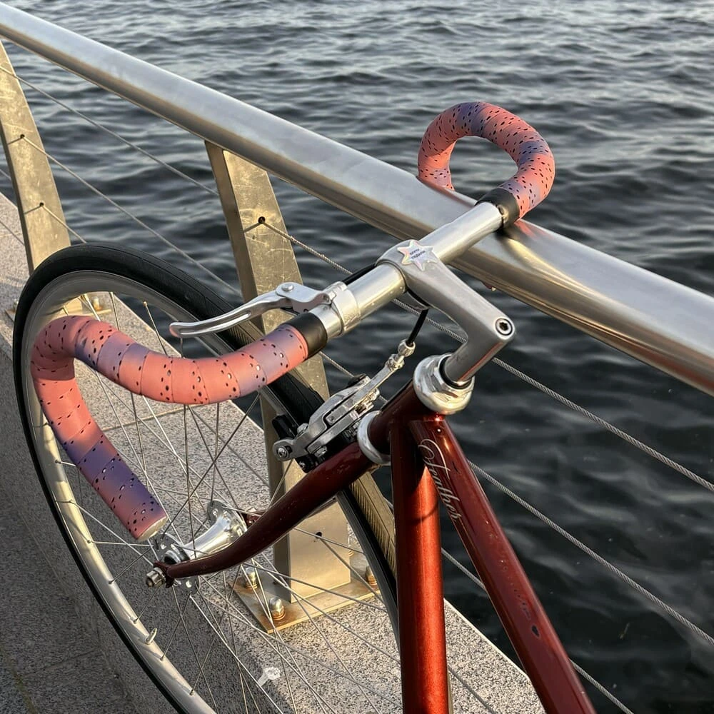 Обмотка BLB Supreme Pro Reflective Bar Tape 2 Tone Red-Blue - фото 4