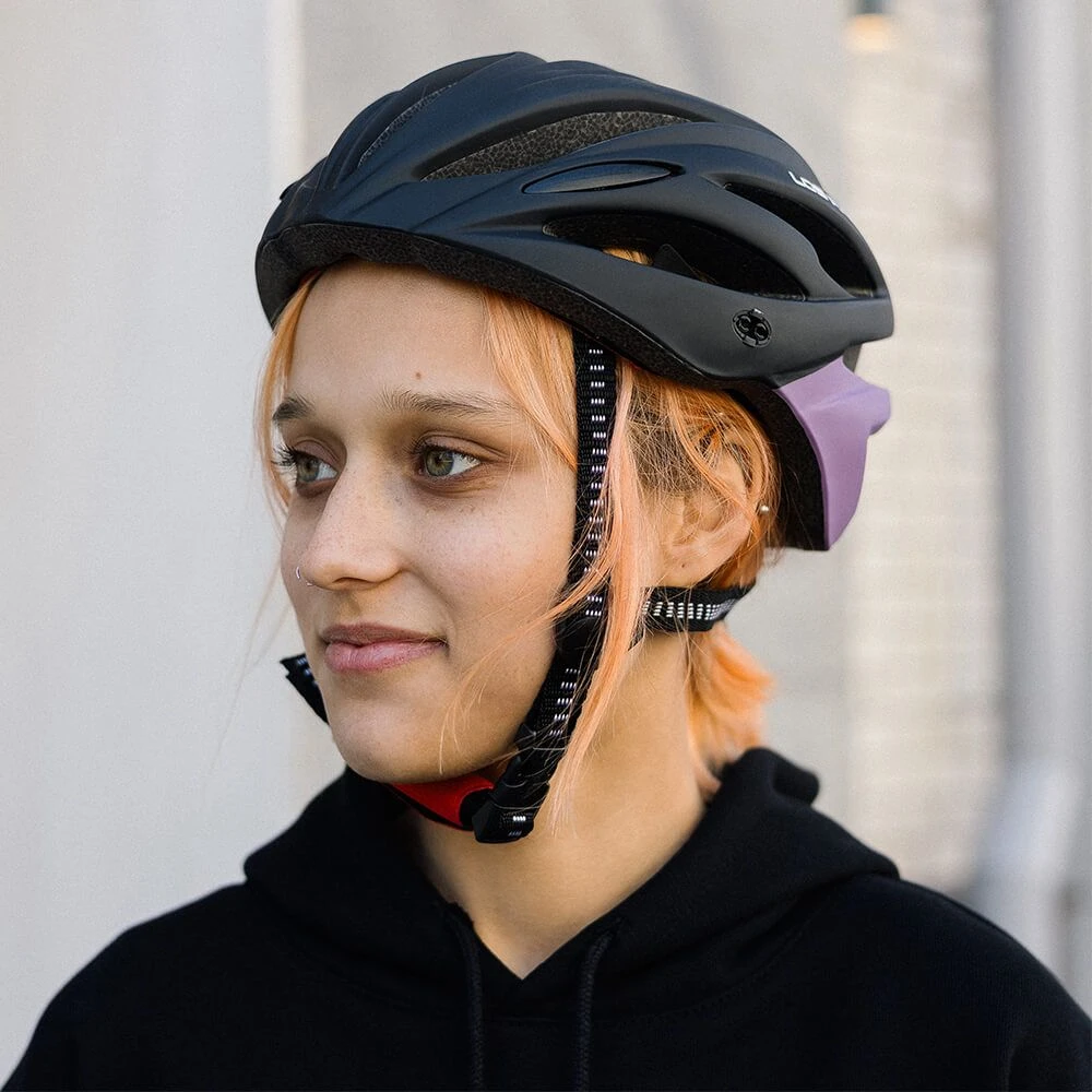 Велосипедный шлем Los Raketos VERTIGO Black-Rose L-XL - фото 6