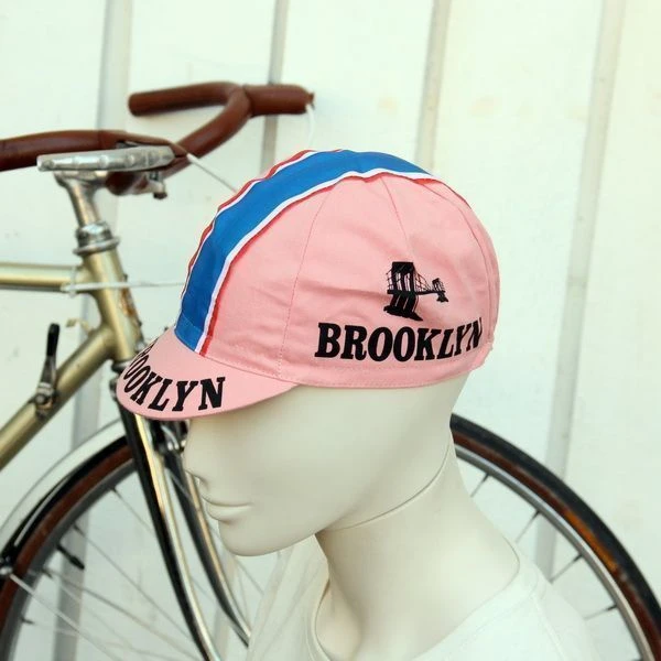 Пятипанельная велосипедная кепка BROOKLYN розовая - фото 7