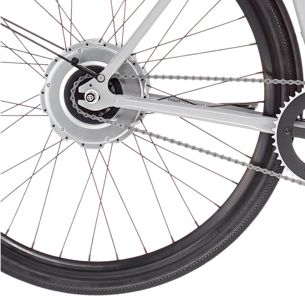 Электровелосипед Fixie Inc. Backspin Zehus «All in One» Серый 55  - фото 8