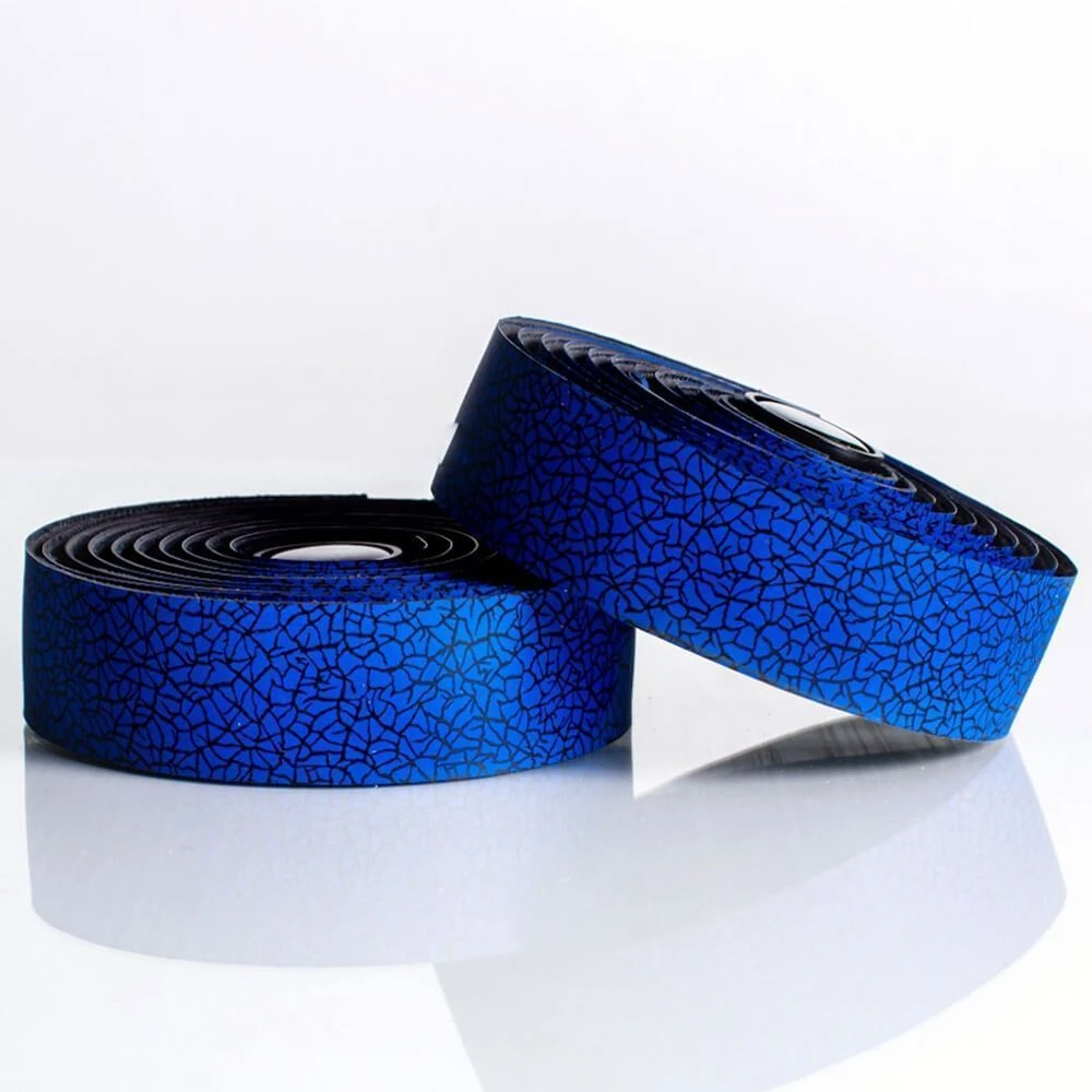 Обмотка BLB Supreme Pro Grip Bar Tape Emo Crack Blue - фото 4