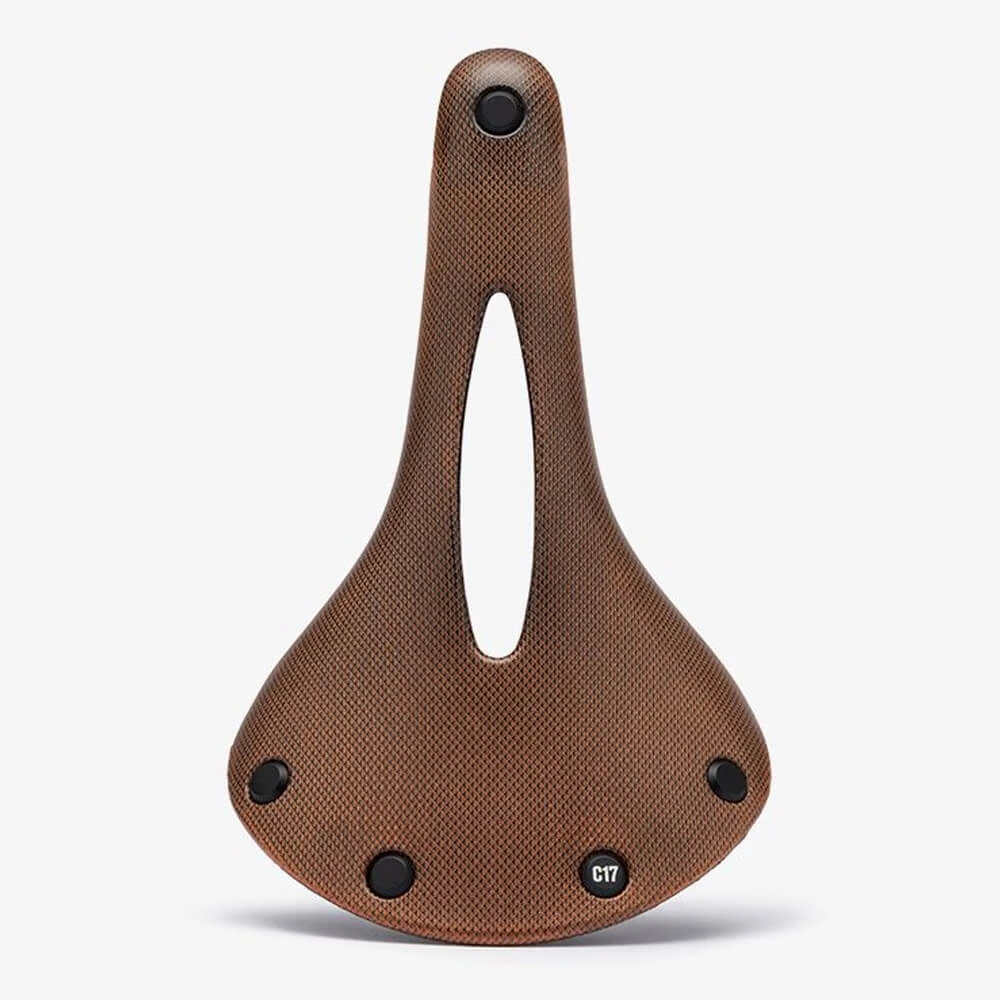 Седло Brooks CAMBIUM C17 CARVED Orange - фото 3