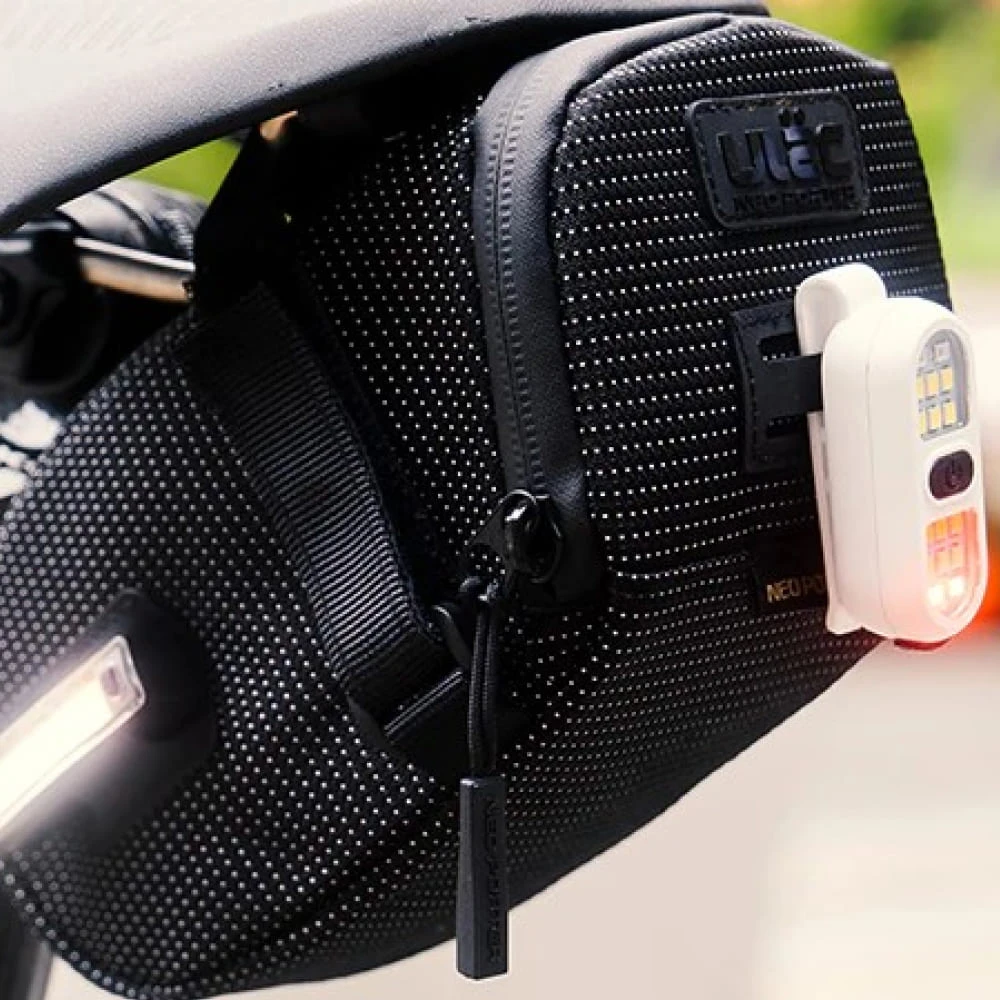 Велосипедная сумка под седло ULAC Radtail Max (1.3L) серая - фото 6
