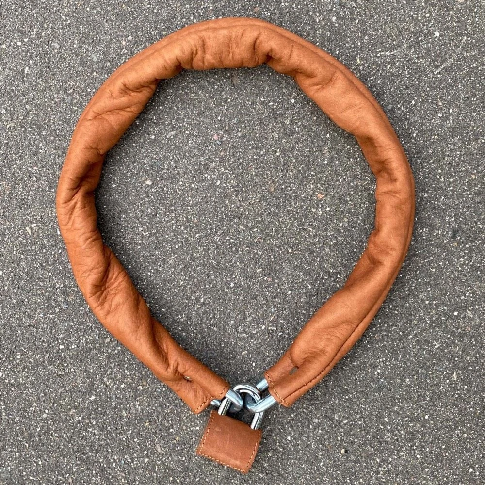 Замок-цепь для велосипеда Тигрь (разные цвета) - фото 9