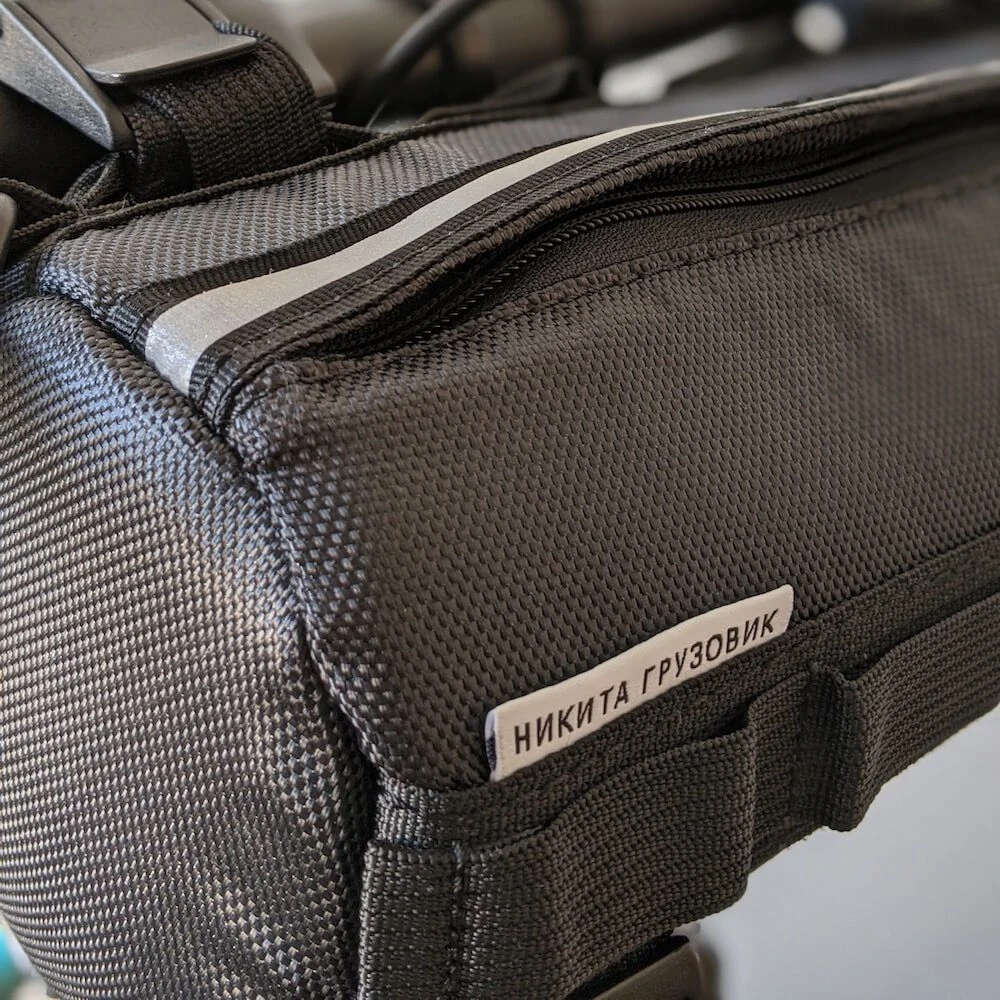 Велосипедная сумка тубус от Никита Грузовика - фото 5
