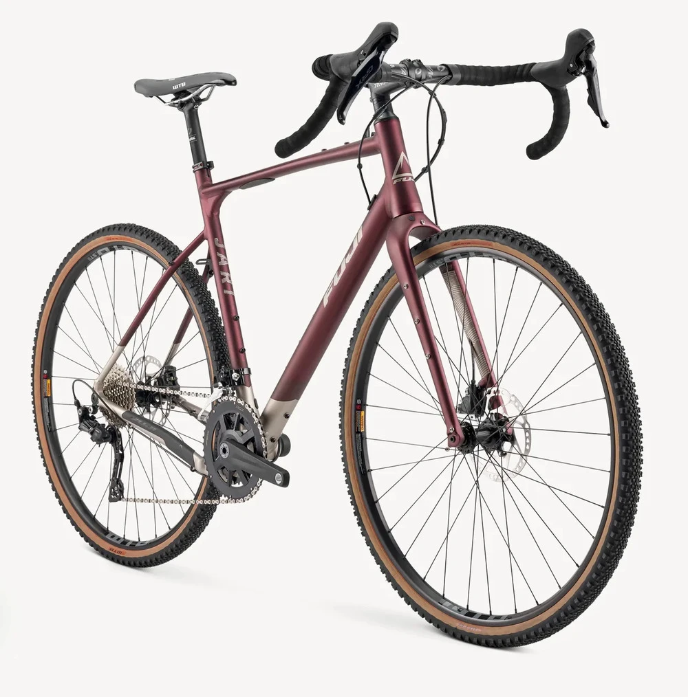 Велосипед Fuji 2024 GRAVEL JARI 1.3 A6-SL красное дерево (размер 55.5) - фото 3