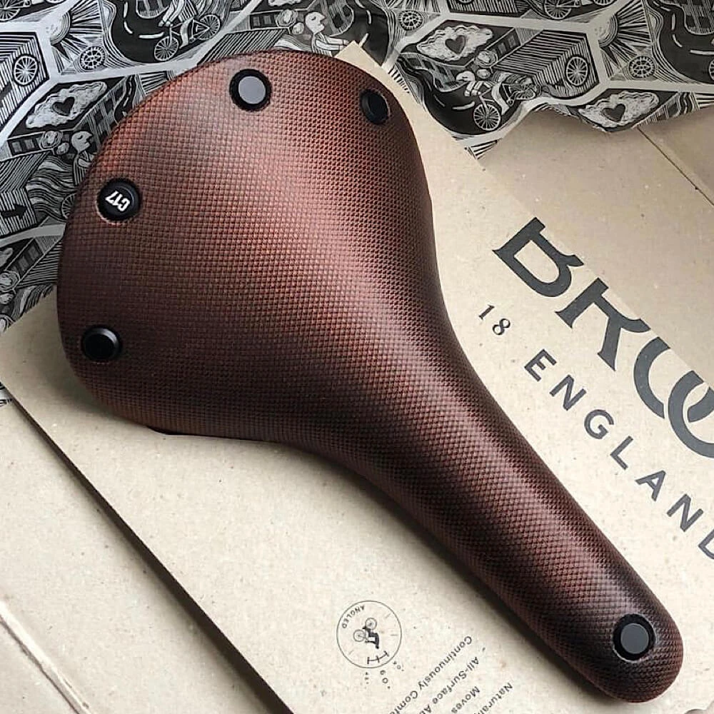 Седло Brooks CAMBIUM C17 Orange - фото 9