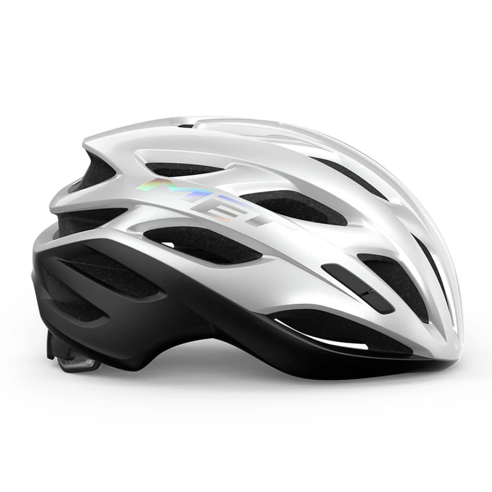 Велошлем MET Estro MIPS White Holographic S - фото 7