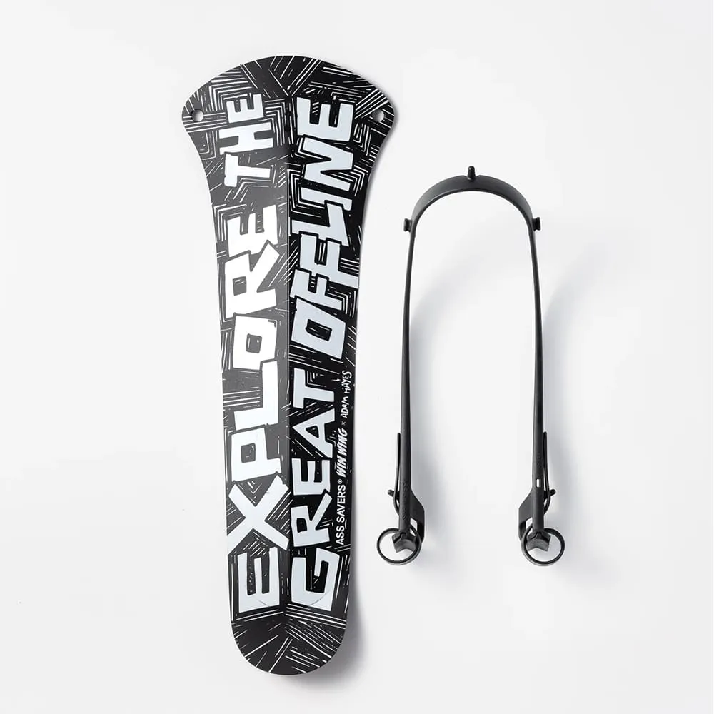 Крыло Ass Savers Win Wing 2 Gravel Great Offline - фото 2